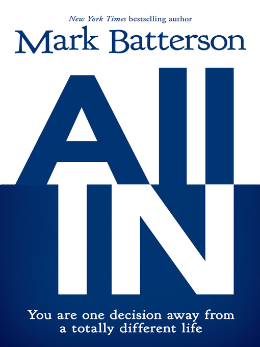Title details for All In by Mark Batterson - Wait list
